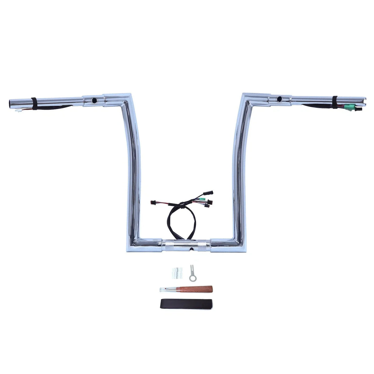 Chrome 16" Prewired Handlebar 1.5" 32mm for Harley Road Glide (2015)