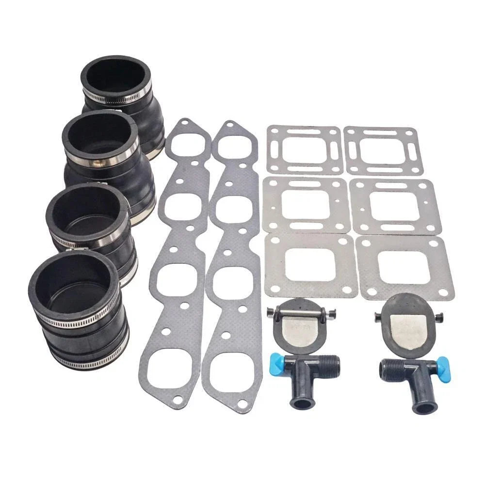 Exhaust Manifold Kit for MerCruiser V8 330-370 GM 454/502 CID (1981–Present)