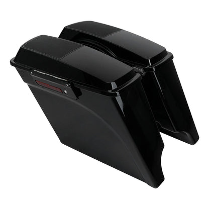 5" Extended Speaker Lids & Bracket for Harley Softail 1984-2017