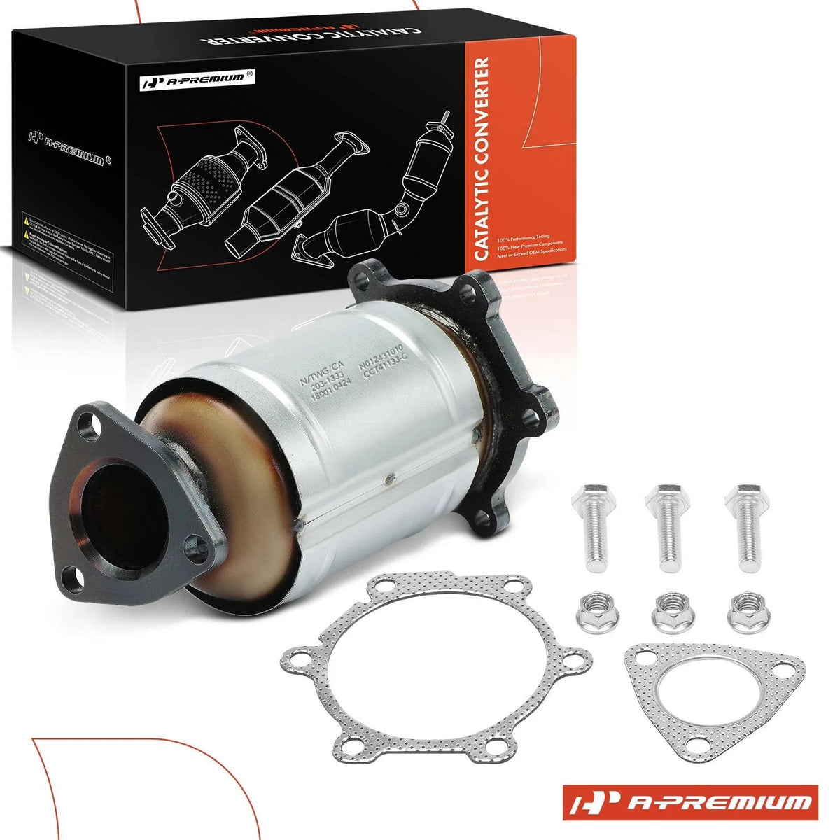 Front Right Catalytic Converter for Nissan Pathfinder (2000–2004)