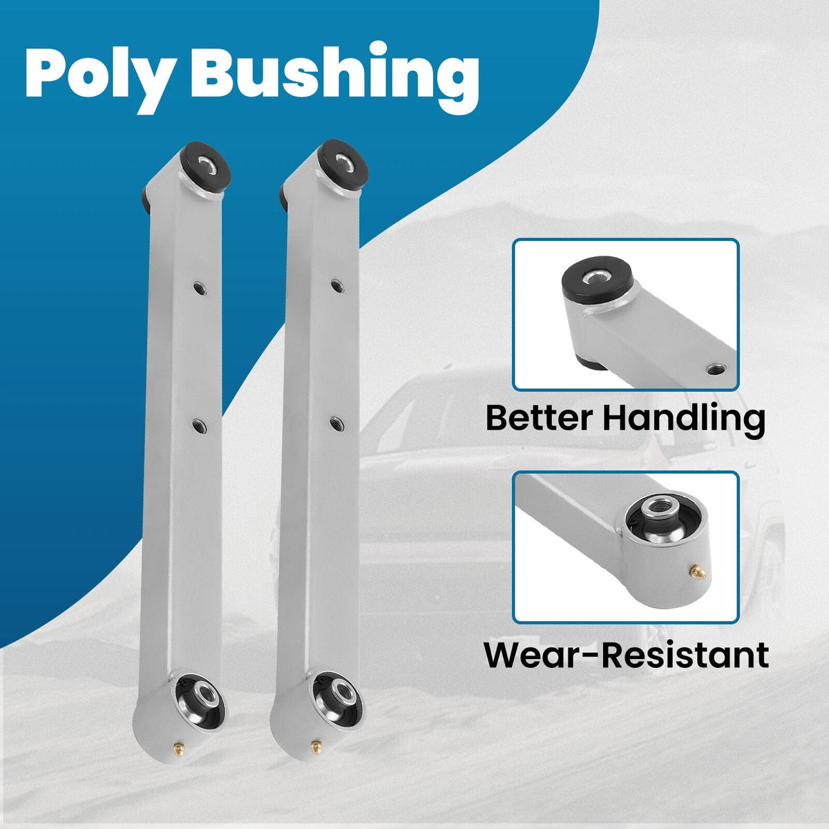 1968–1972 Trailing Control Arms Brace Kit for GTO Chevelle LeMans