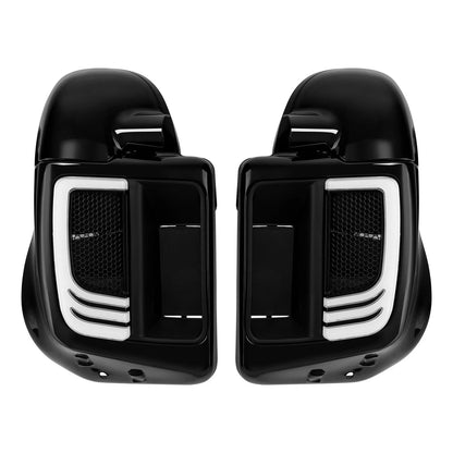 Turn Signals & 6.5" Speakers for Lower Vented Fairings Harley Touring 2014-2024