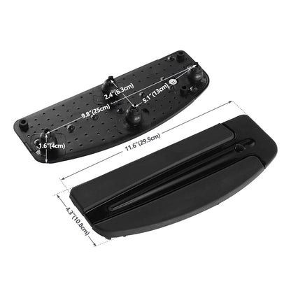 Floorboard Inserts - Black for Harley Touring (1986–2024)