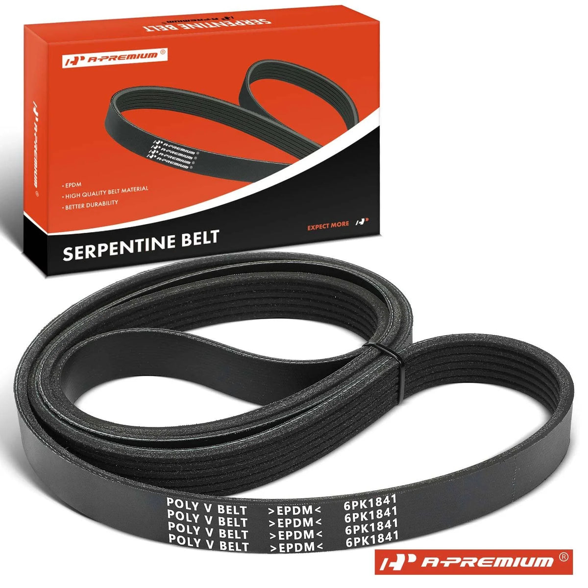 Serpentine Belt for Mazda 2 (2011–2014) Pontiac Vibe (2003–2008)