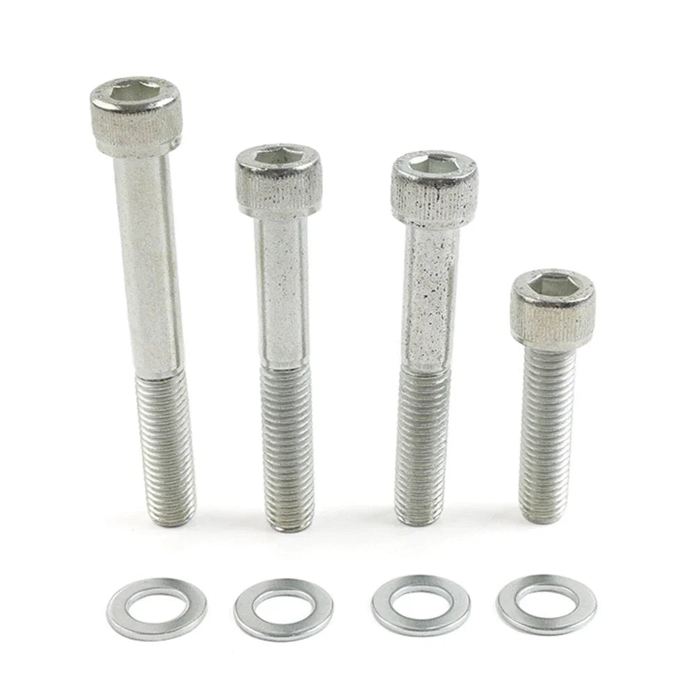 Front Brake Caliper Bolts Screws Spacer for Harley Softail Dyna Sportster (2000–2022)