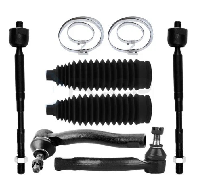 Set of 2 Steering Tie Rod Ends for Toyota Corolla (2003–2008)