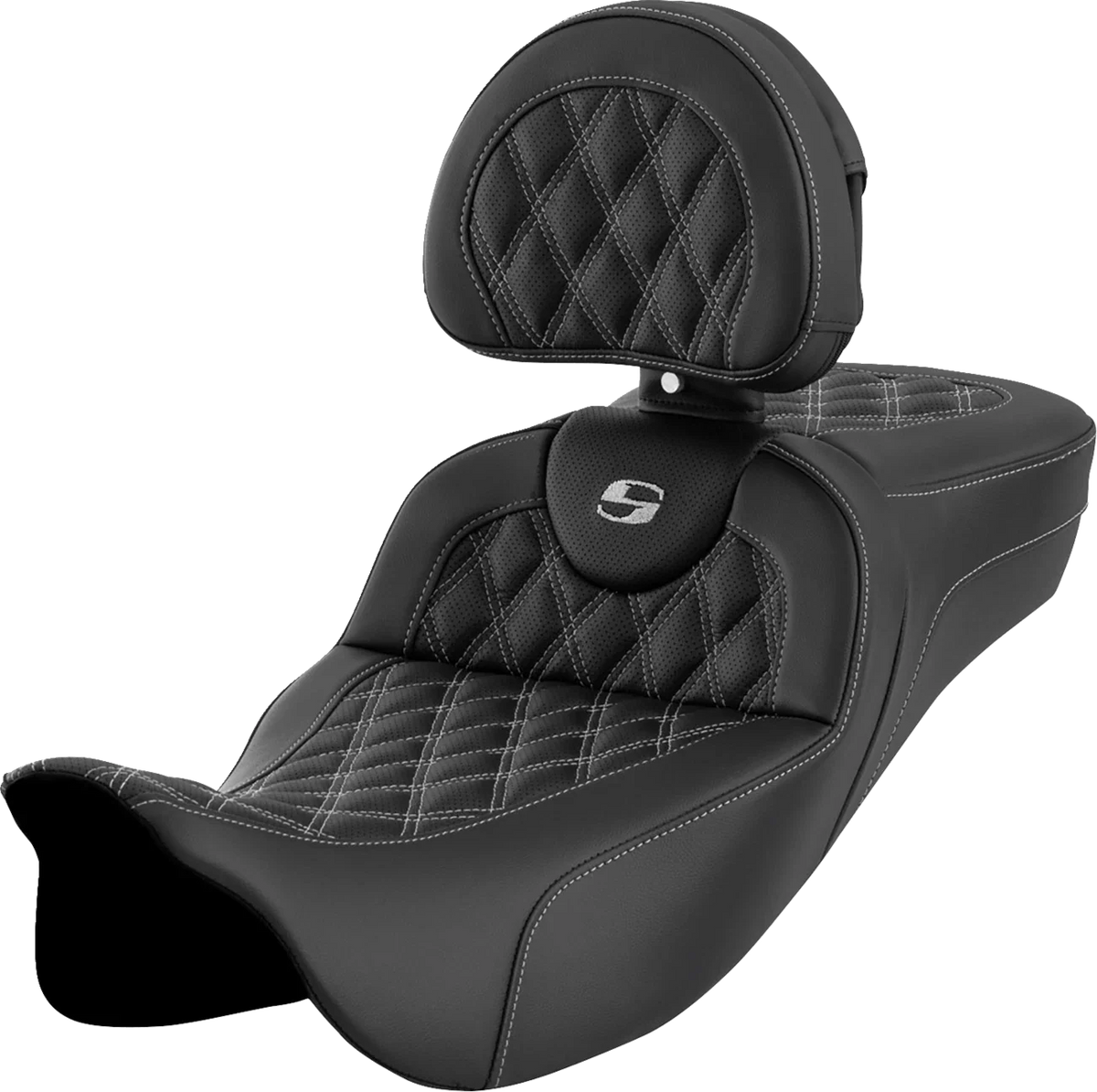 SADDLEMEN Roadsofa Extended Reach Seat for Harley Davidson (2014–2023)