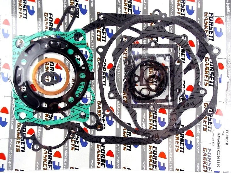 Complete Engine Gasket Set for KX250 (1993-2000) by Kawasaki