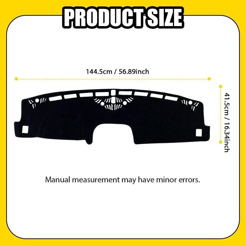 Dash Mat for Ford Maverick (2022–2025) - Anti-Glare Black Protector