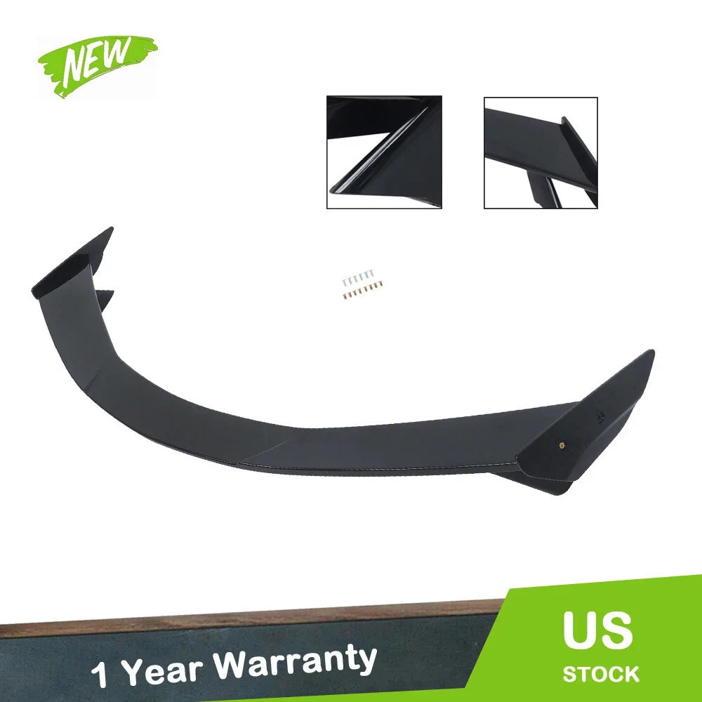 Gloss Black High Wing Trunk Spoiler for Chevrolet Corvette C8 (2020–2024)