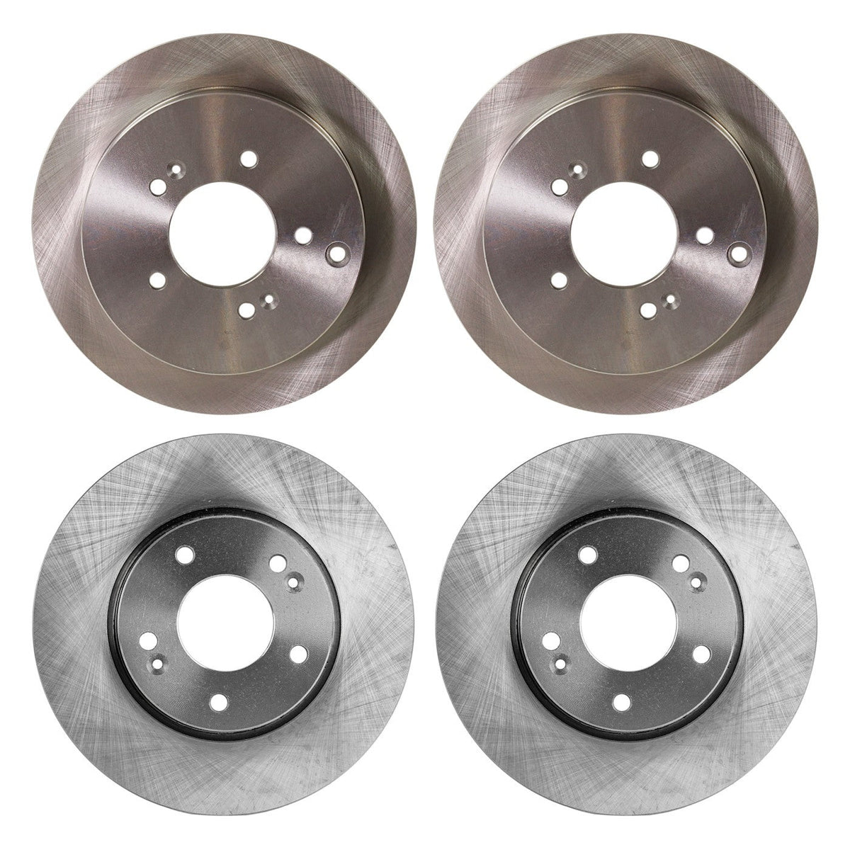 Front and Rear Disc Brake Rotors for Hyundai Tucson (2005–2009)