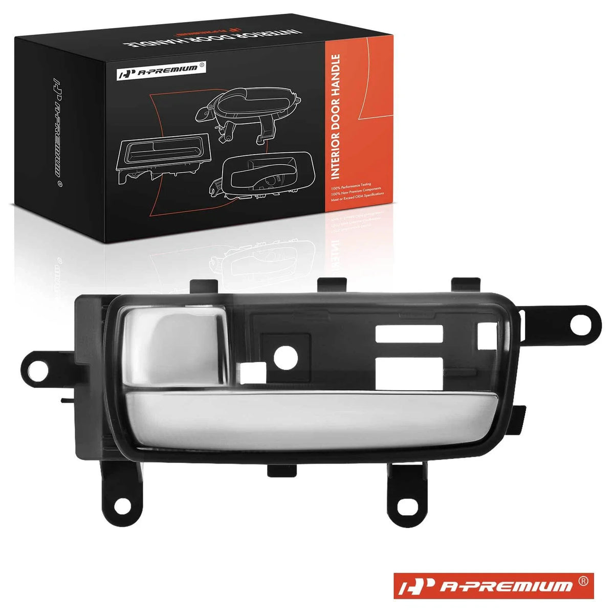 Chrome Left Interior Door Handle for Nissan Sentra (2007–2012)