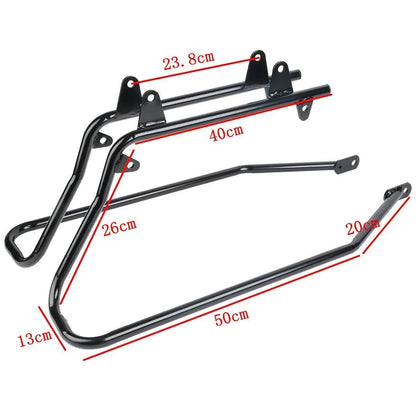 Saddlebags Mounting Brackets for Harley Softail Fatboy 1984-2017