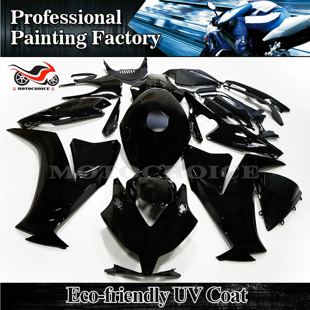 Glossy Black Fairing Kit for Honda CBR1000RR (2012–2016)