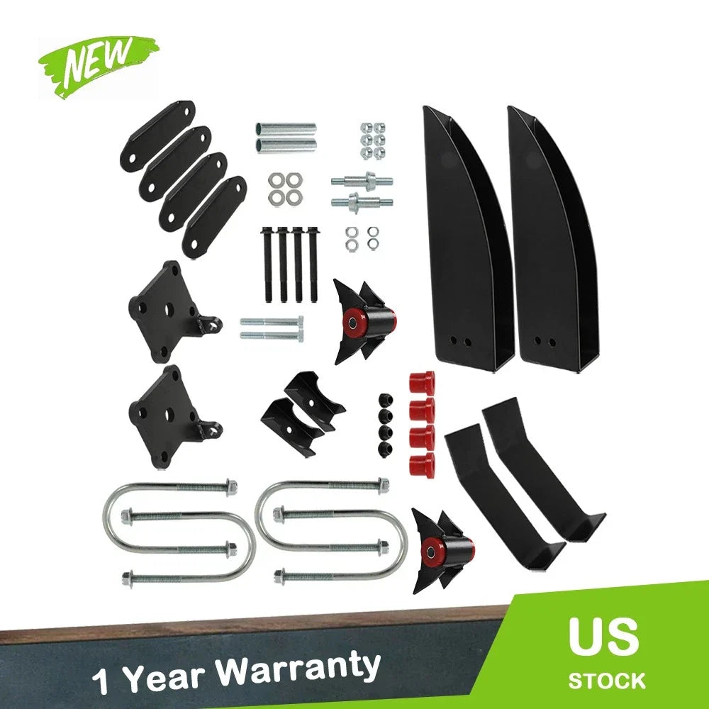 Rear Leaf Spring Relocation Pocket Kit for Chevy Belair 150 210 (1955–1957)