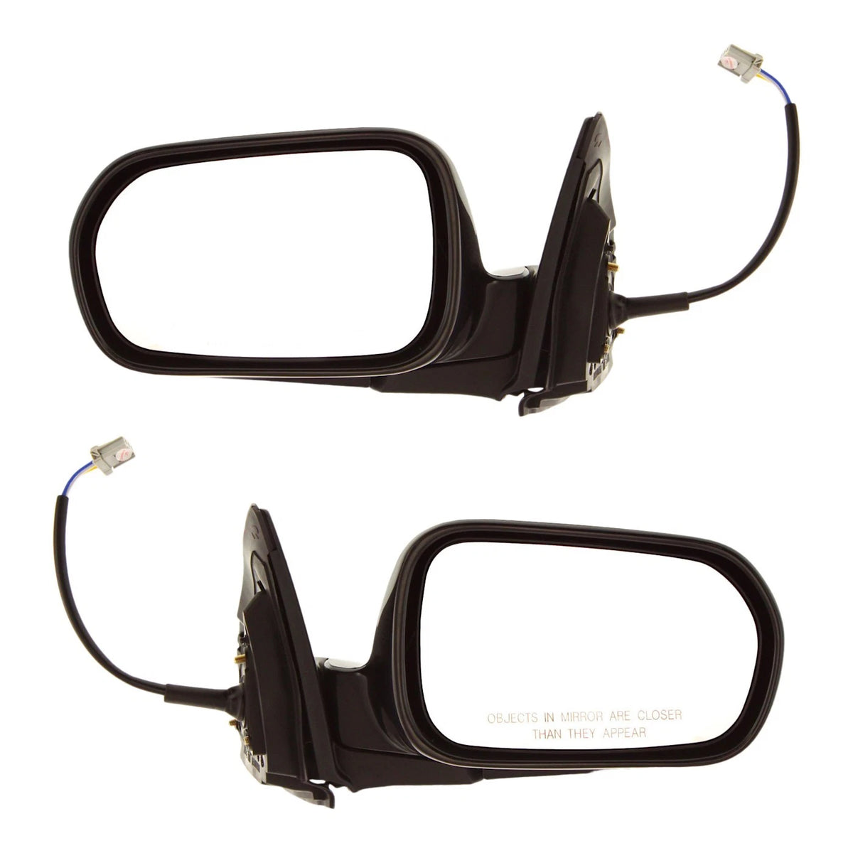Power Mirror Set for Acura RSX (2002–2003) Manual Fold Paintable