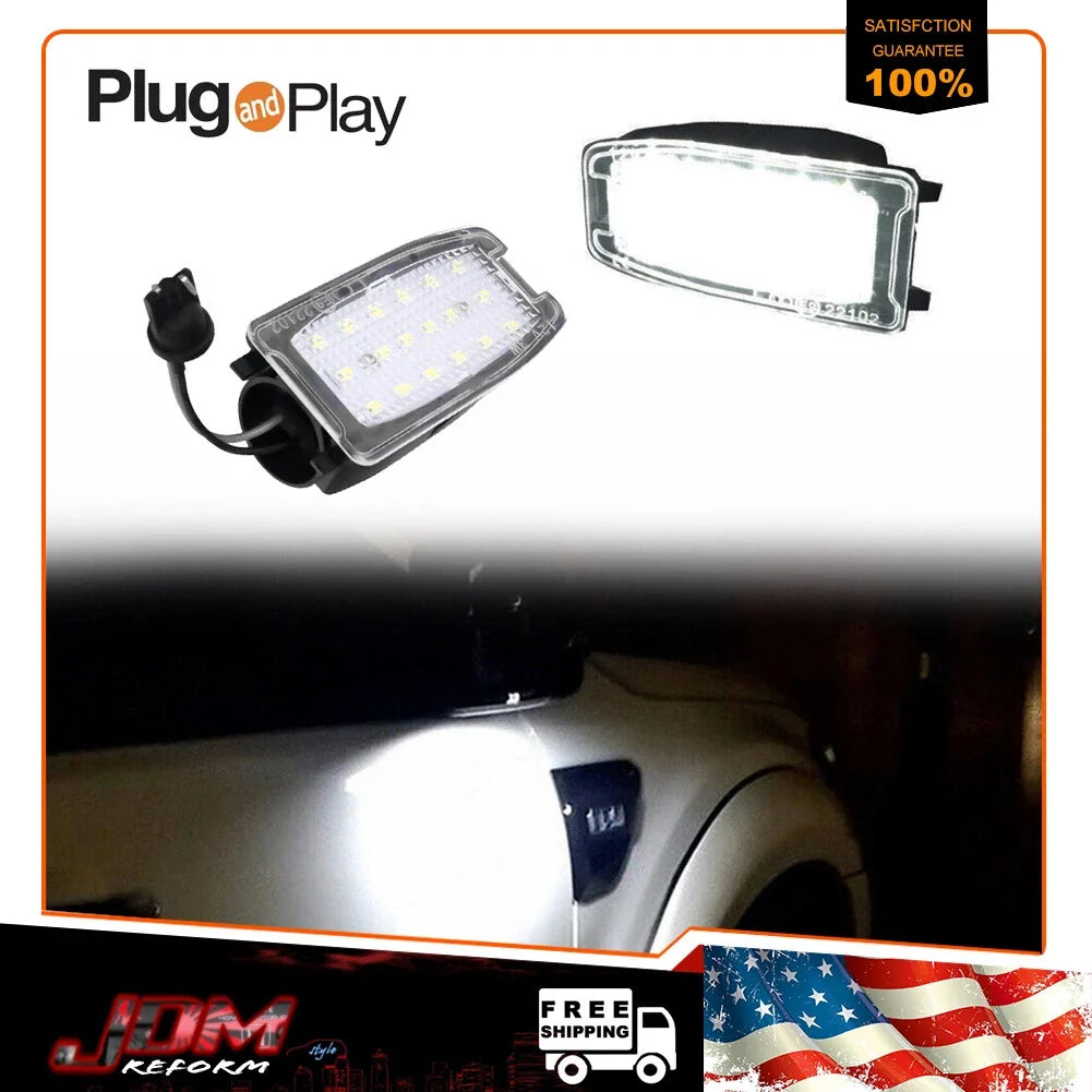 2X LED Side Mirror Puddle Lights for Land Rover Range Rover