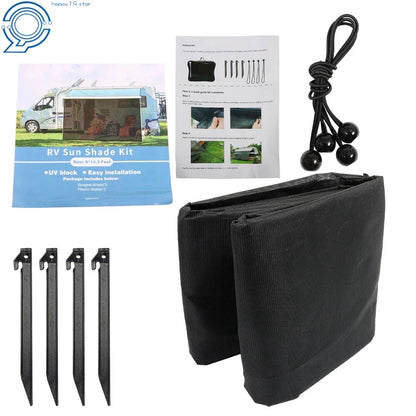 Privacy Screen Kit for RV Awning - Available in Various Sizes