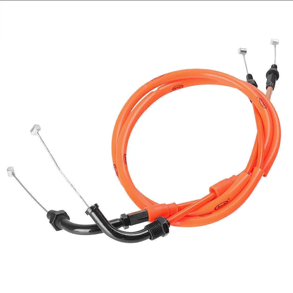 Throttle Cable Set for Honda CBR1000RR (2004-2007) - Black Lines
