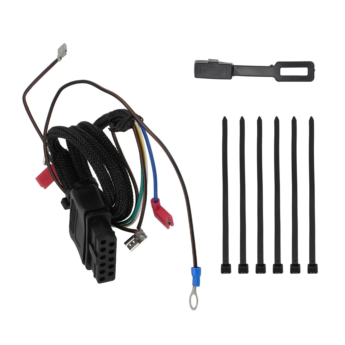 Snow Plow Side Control Wire Harness for Western Fisher Trucks (3 Plug)