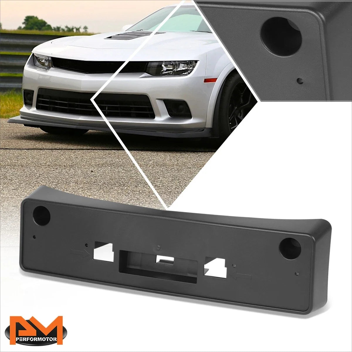 License Plate Mounting Bracket Front for Chevy Camaro LS LT 2014-2015