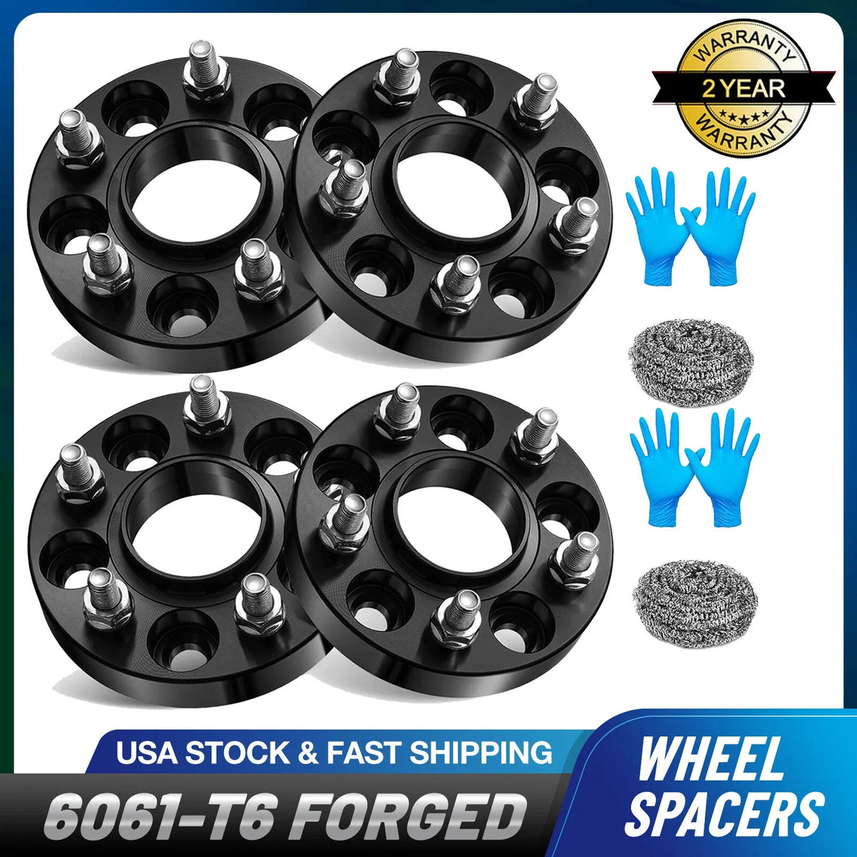5x108 Hubcentric Wheel Spacers 20mm/25mm for Ford Jaguar
