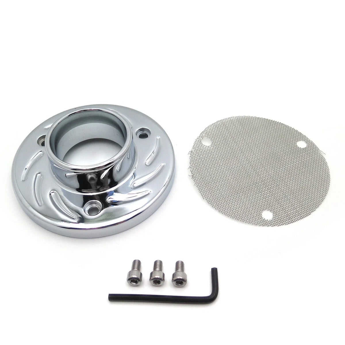 Muffler Exhaust Tip - Polished Chrome for Honda TRX450R (2000-2005)