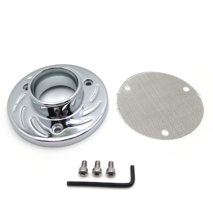 Muffler Exhaust Tip - Polished Chrome for Honda TRX450R (2000-2005)