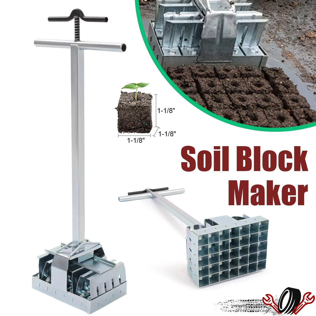 Soil Block Maker for Multi 35