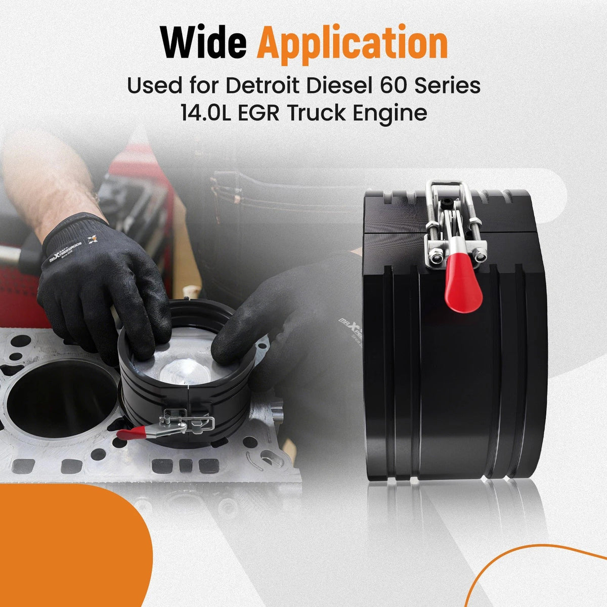 EGR Piston Compressor Tool for 60 Series 14L (J-46929, J46929)