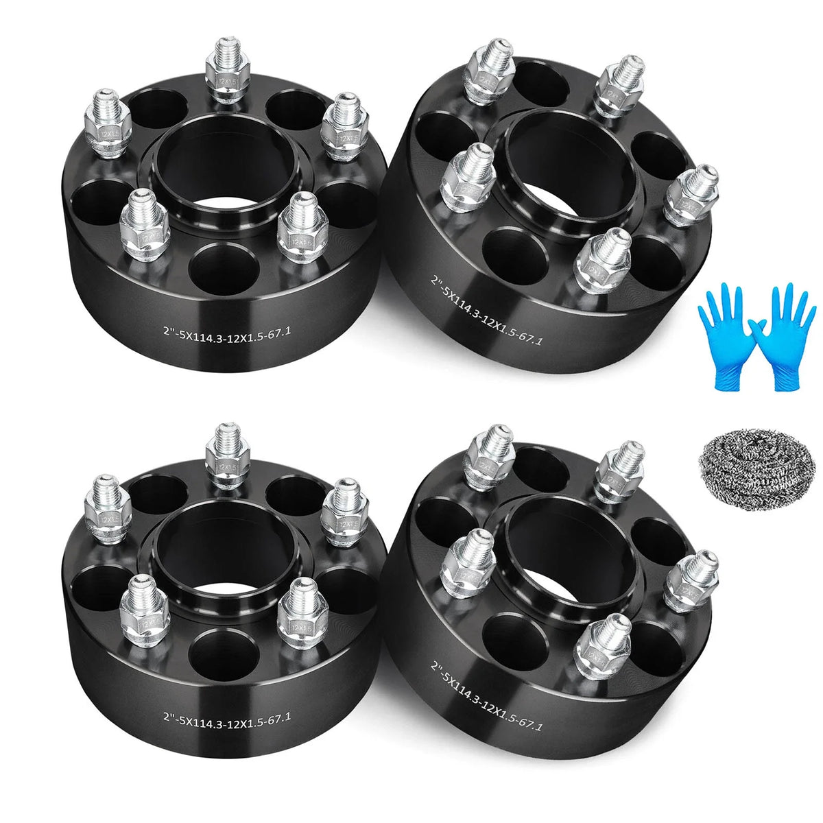 2-Inch 5-Lug Hubcentric Wheel Spacers for Mazda 6 (2002–2022)