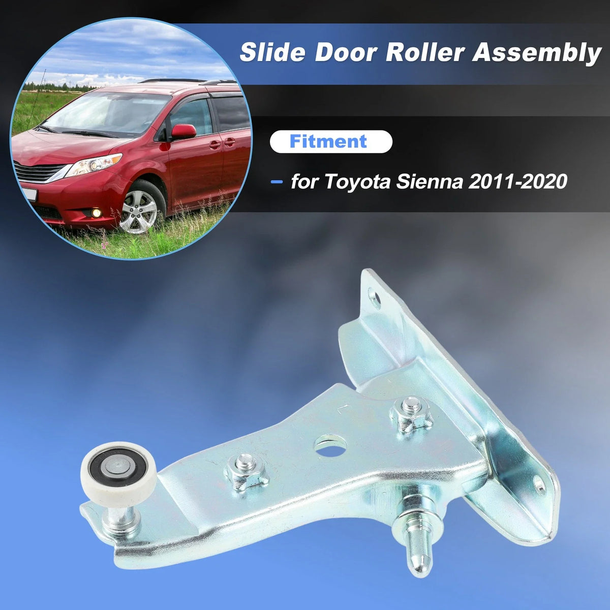 Sliding Door Roller Upper Top Bracket 68320-08021 for Toyota Sienna (2011–2020)
