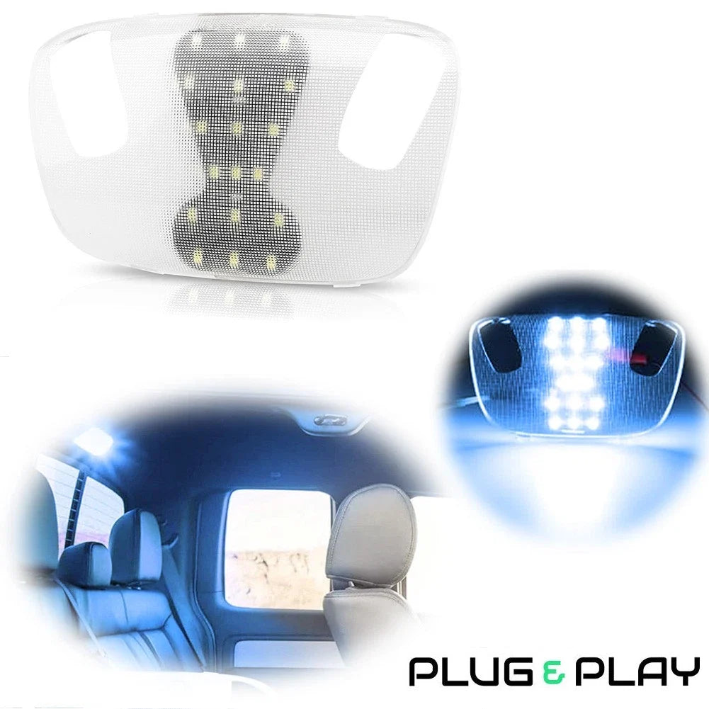 Ice Blue Dome Map Light for Ford F-Series Super Duty (1999–2007)