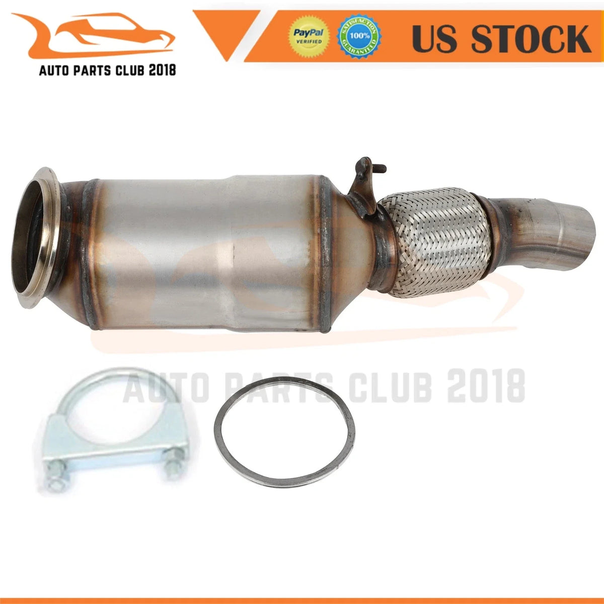 Front Catalytic Converter for BMW 228i 320i 328i xDrive 428i (2013–2017)