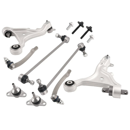 Set of 8 Lower Control Arms with Ball Joints for Volvo S80 (2000-2006)
