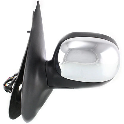 Power Mirrors Pair in Chrome for 2001-2003 Ford F150 Crew Cab