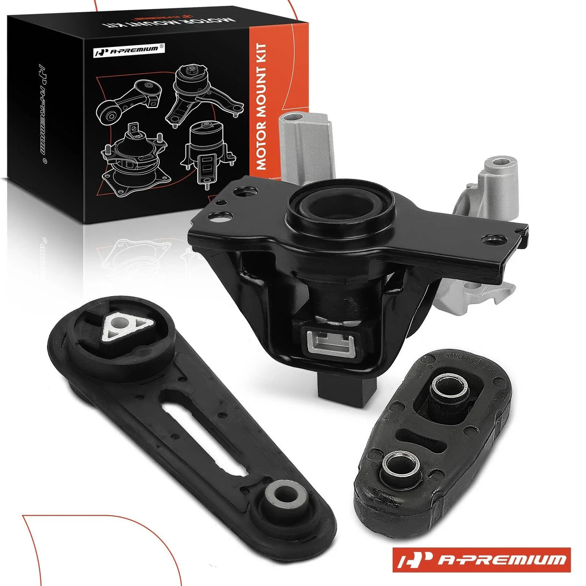 3X Engine Motor & Transmission Mount for Nissan Sentra (2000–2012)