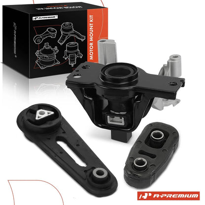 3X Engine Motor & Transmission Mount for Nissan Sentra (2000–2012)