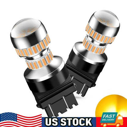 Amber 3157 LED Turn Signal Lights for Chevrolet Silverado 1500 (1999-2013) - 2X