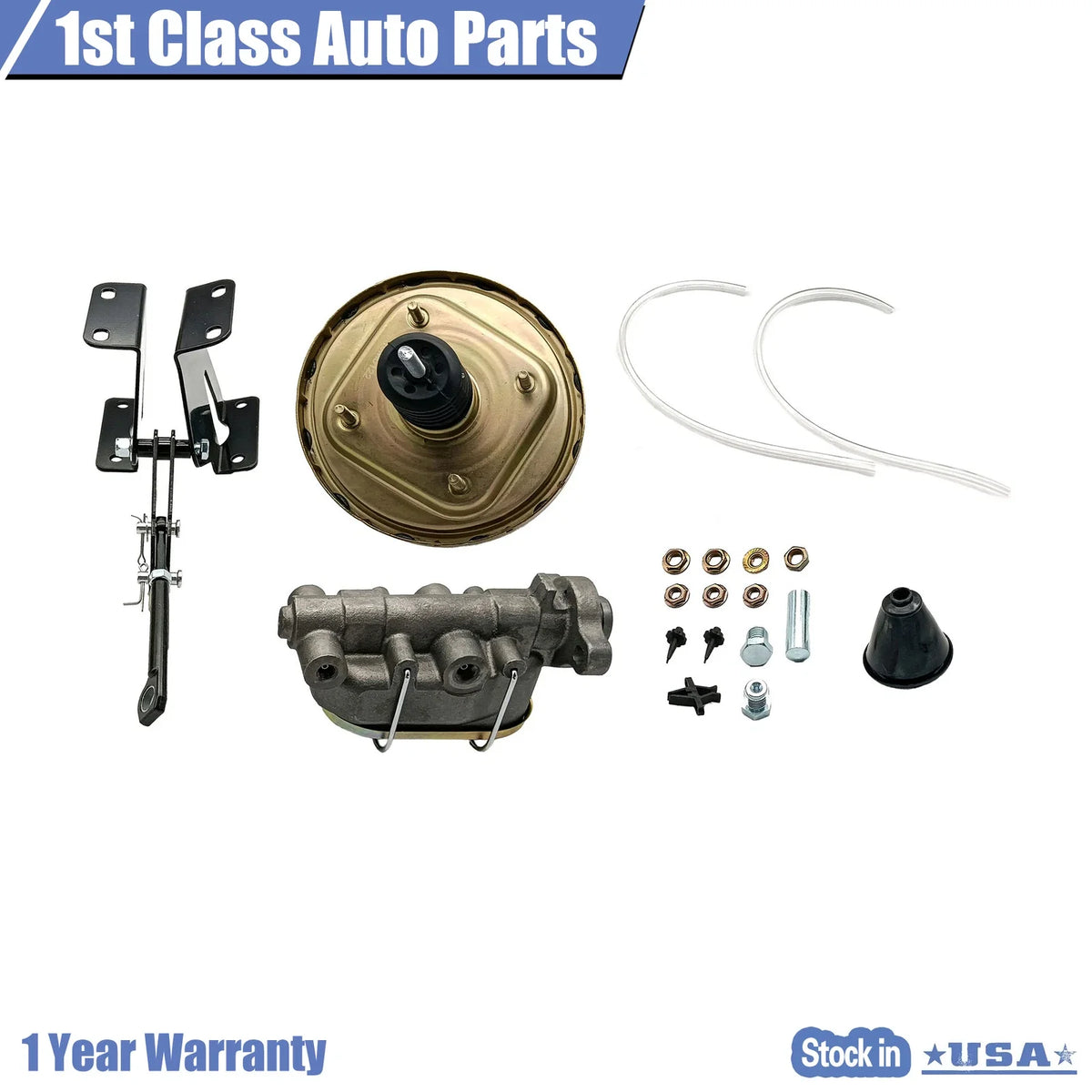 Dual Power Brake Booster Conversion Kit for Jeep CJ7 & CJ5 (1974–1986)