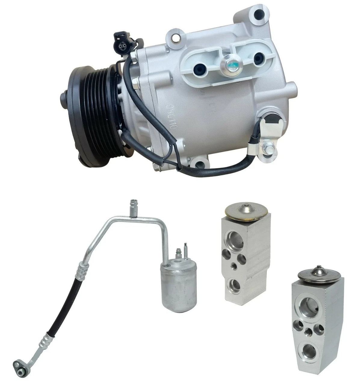 AC Compressor Kit Replacement for Mazda Tribute 2.5L Hybrid (2009–2009)