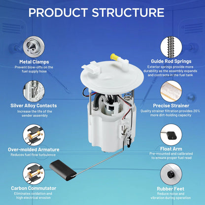 Fuel Pump Module for 2.0L 2.5L Nissan Sentra (2007-2012)