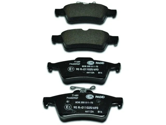 Set of 4 Rear Brake Pads for Mazda 3 (2007–2012) HW743XT