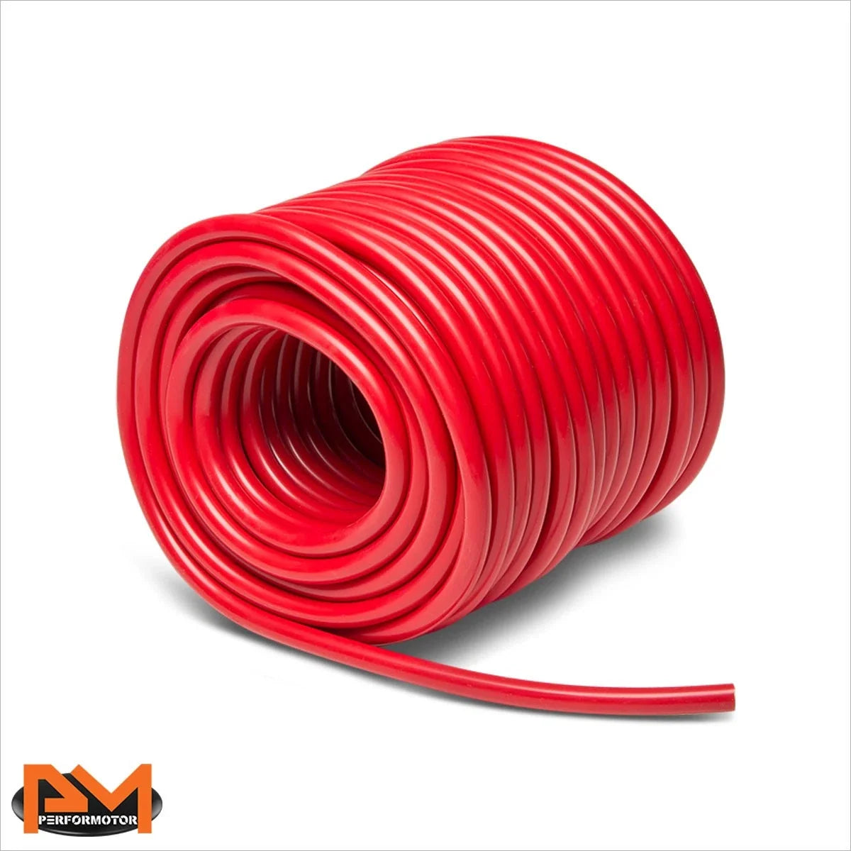 6mm Silicone Vacuum Hose Tubing for Turbo Applications (by Foot) Red