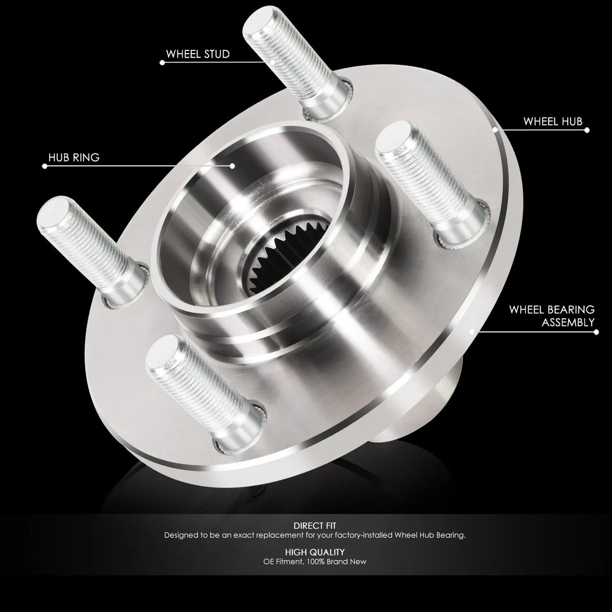 Wheel Hub for Nissan Kicks, Versa Note (2012–2019)