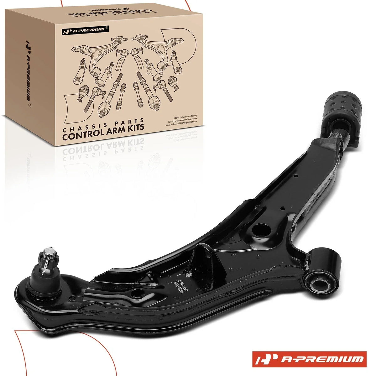 Front Right Lower Control Arm with Ball Joint for Nissan Altima (1998–2001)