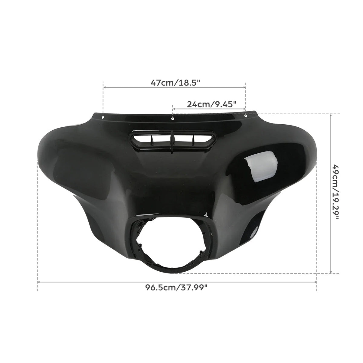 Batwing Inner Outer Fairing with Windshield for Harley Tri Glide 2014-2023