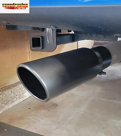 Exhaust Muffler 4" Outlet and 3" Inlet for Universal Applications (12" Long)