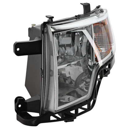 Driver Side Headlight for Ford Edge (2007–2010) Halogen with Bulb CAPA