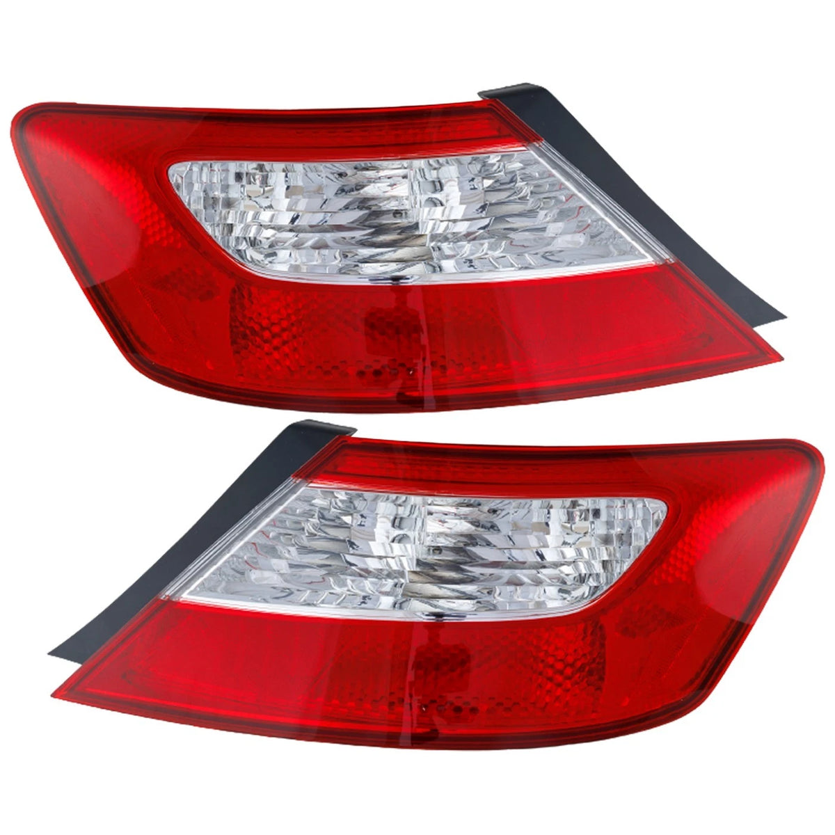 Set of 2 Tail Lights for Honda Civic Coupe (2006–2008) Halogen CAPA